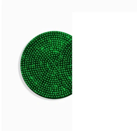 Universal anti-slip silicone cup holder insert with crystal rhinestone design for cars
