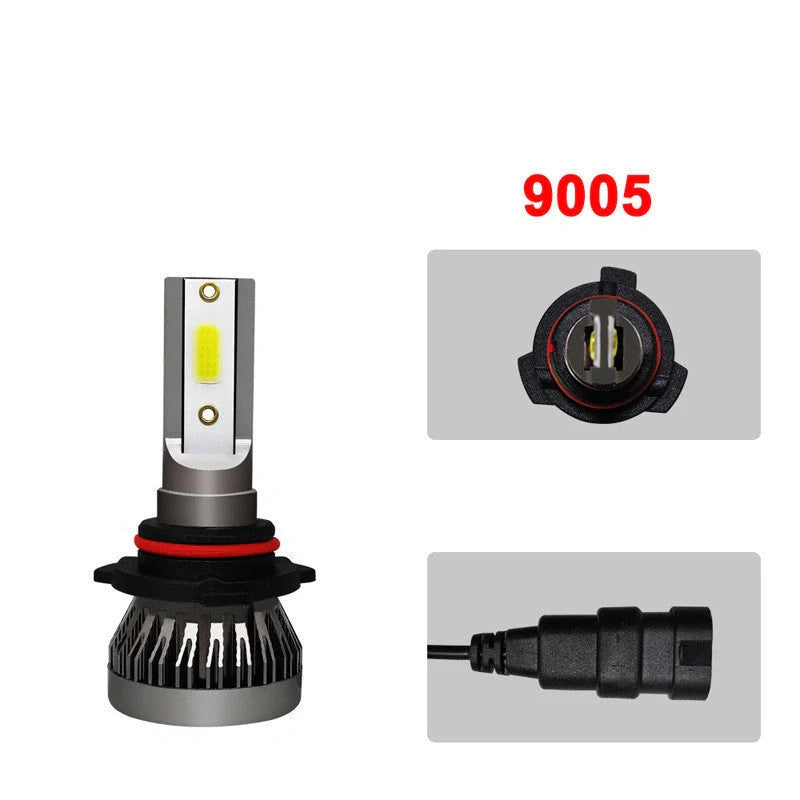 GM car LED headlights with COB light source and aviation aluminum body