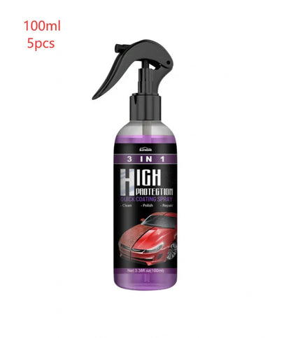 3-in-1 Fast-Acting Car Paint Spray for high protection and shine