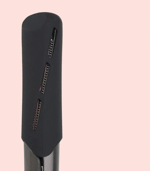 2-in-1 Professional Hair Straightener and Crimper with adjustable temperature settings