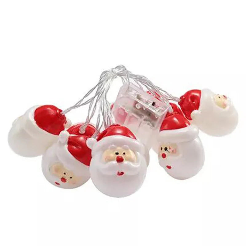 Waterproof Santa Claus LED string lights for Christmas tree decoration