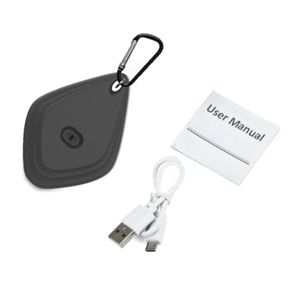 USB Rechargeable Ultrasonic Mosquito Repeller with hook and USB cable