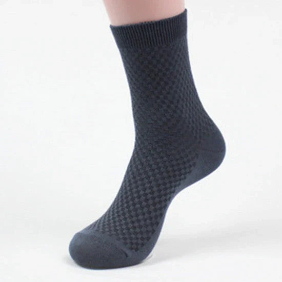 Men's bamboo fibre business socks in various colours for ultimate comfort and style