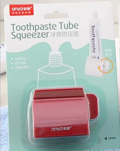 All-in-One Toothpaste Tube Squeezer - Convenient Toiletry Organizer for Bathroom