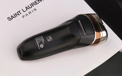 Feike smart washing electric shaver in rose gold with rotary 2 head