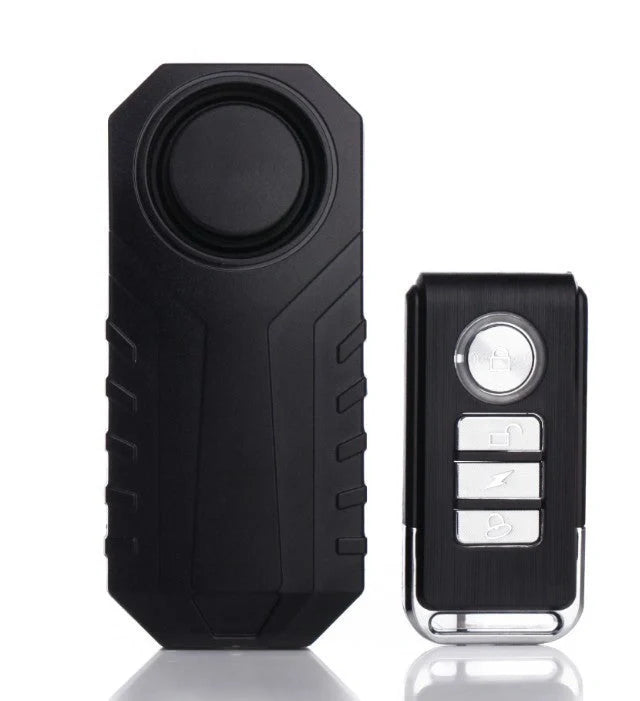 Adjustable Electric Vehicle Remote Vibration Alarm for bikes and doors