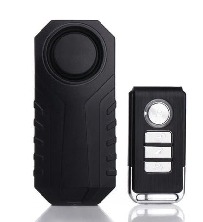 Adjustable Electric Vehicle Remote Vibration Alarm for bikes and doors