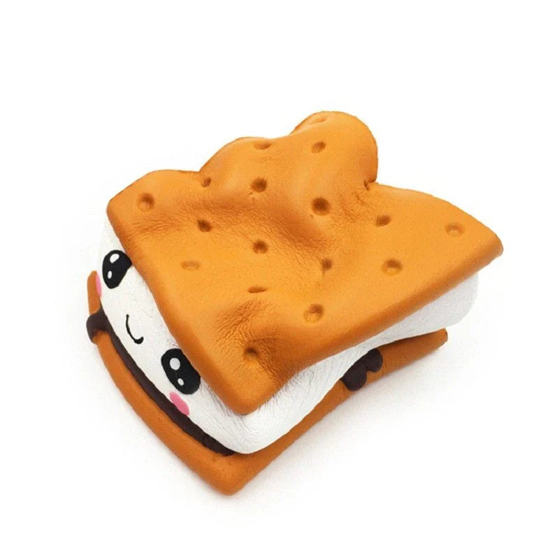 Chocolate Sandwich Biscuit Toy - A delightful treat featuring rich chocolate and a soft, buttery biscuit