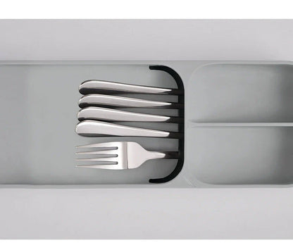 Innovative Drawer Organiser with separate compartments for efficient kitchen storage and organisation