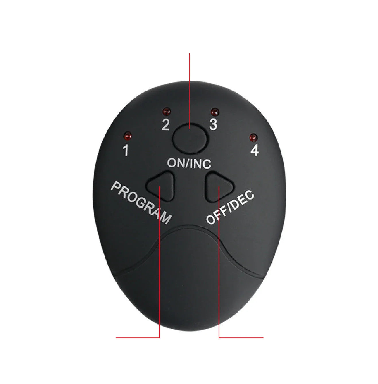 Premium EMS foot massager with 6 massage modes, 9 intensity levels, and USB charging for soothing foot relief