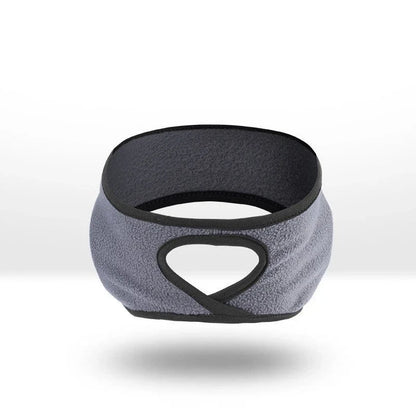 Cozy, contoured fleece headband in multiple colors for sports, fitness, and outdoor workouts