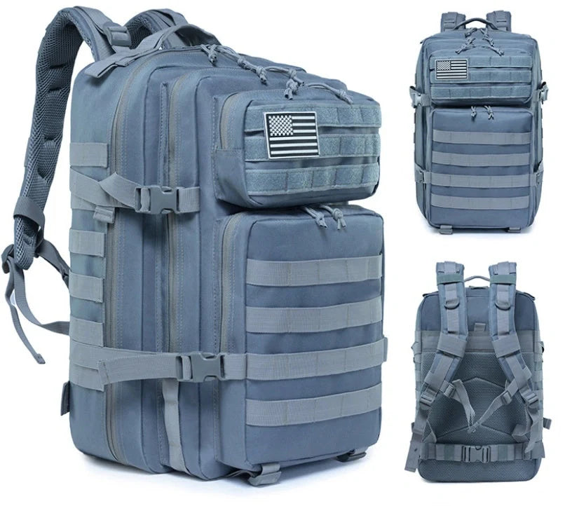Outdoor Mountaineering Tactical Backpack with MOLLE system and 50 litre capacity
