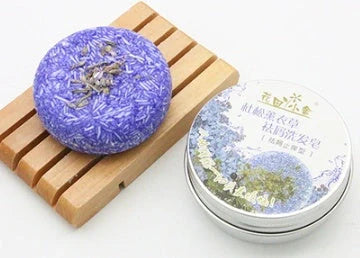Natural Plant Shampoo Bar with essential oils for healthy hair care