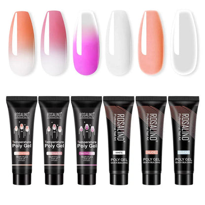 Multi-colour builder gel for professional nail extensions, 15ml
