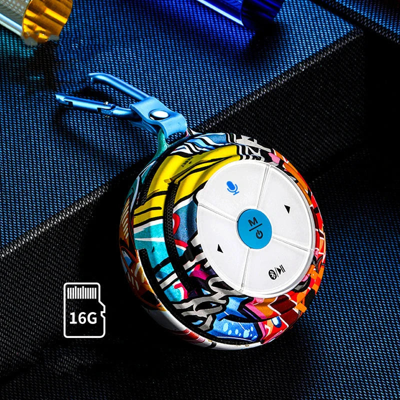 Premium portable Bluetooth speaker with advanced audio processing, durable design, and long-lasting battery life
