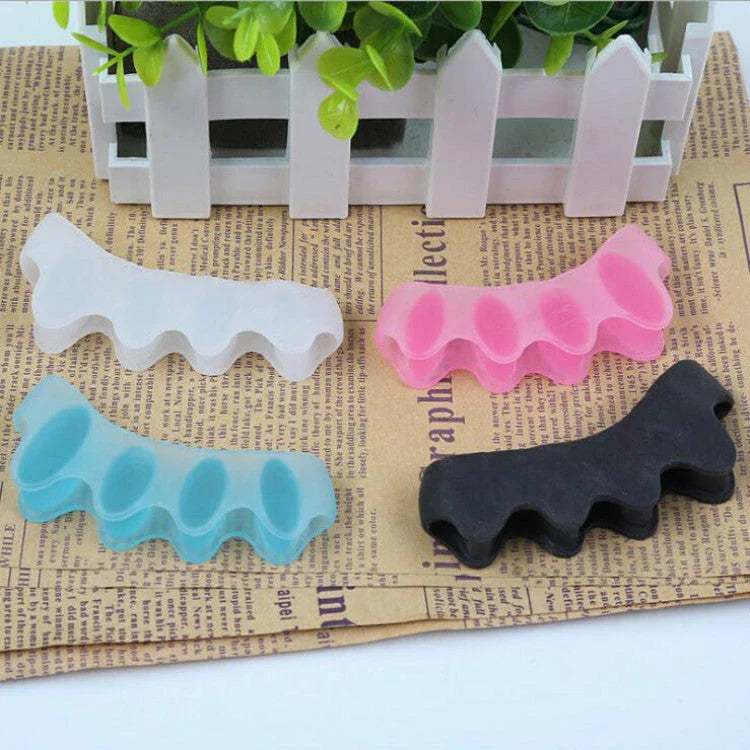 Premium silicone toe corrector for bunions, overlapping toes, and other foot issues