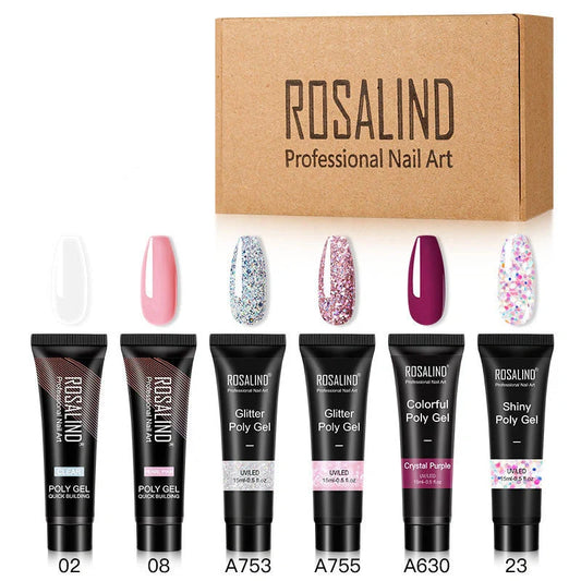 Multi-colour builder gel for professional nail extensions, 15ml