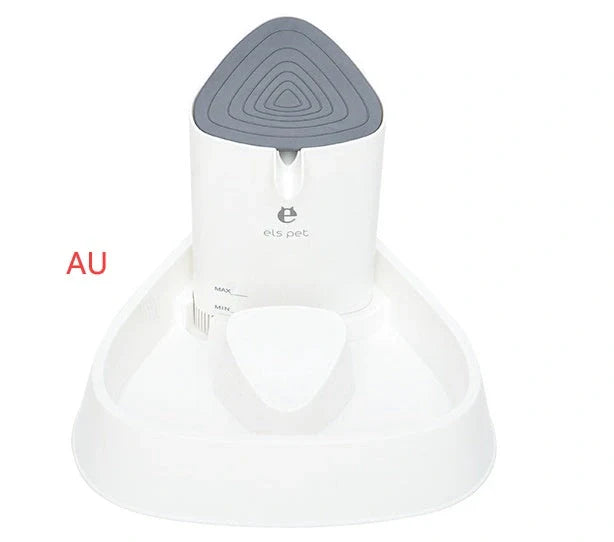 1.5L automatic pet water fountain with LED light and 4-layer filter