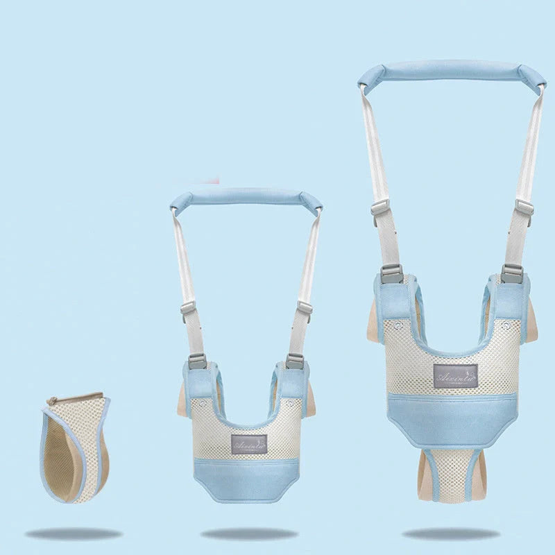 Adjustable baby walker harness for toddlers in various colours and designs