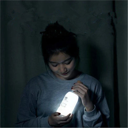 Milk Bottle USB Charging LED Nightlight Lamp with a soft, warm glow - a comforting and practical sleep companion for babies and children