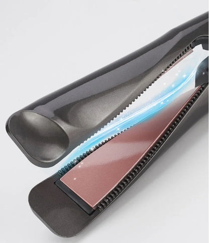 2-in-1 Professional Hair Straightener and Crimper with adjustable temperature settings