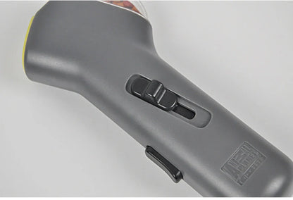 Dog Training Snack Launcher in grey, compact design for interactive pet play