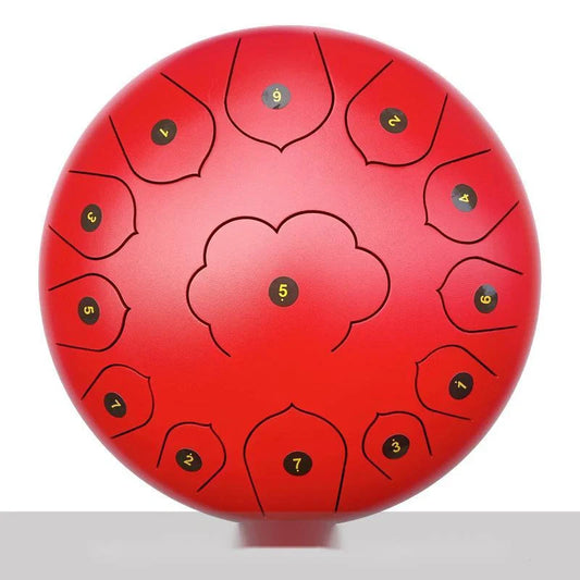 12-inch 13-tone Ethereal Drum in vibrant colours