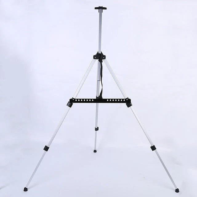 Adjustable aluminium alloy painting stand with carrying bag, perfect for artists and students