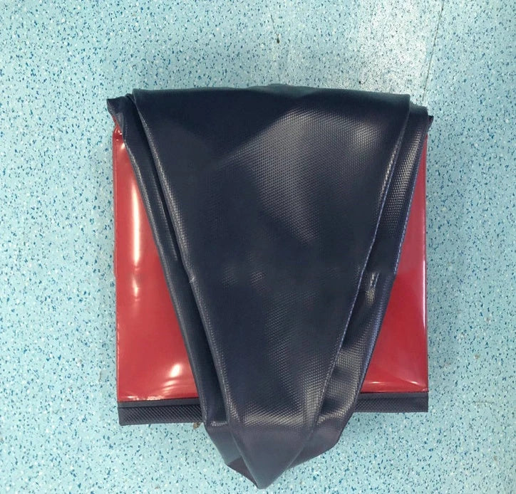 Durable foldable dog swimming pool made of sturdy PVC and plastic, featuring a non-slip bottom for safe play and bathing.