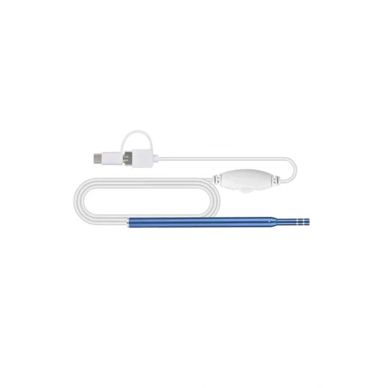 High-definition three-in-one ear spoon endoscope with adjustable LED lights