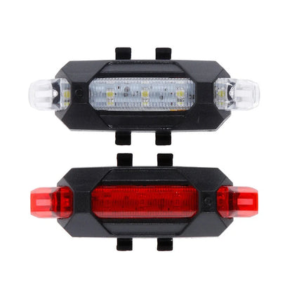 Bicycle Rear Light with Multiple Lighting Modes for Enhanced Visibility and Safety
