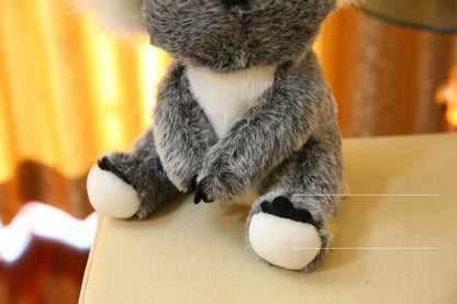 Adorable plush koala soft toy in various sizes, made with premium materials in the UK for a cuddly and durable companion