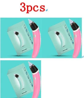 Electric Nasal Aspirator with Adjustable Suction Levels for Gentle Mucus Removal in Babies