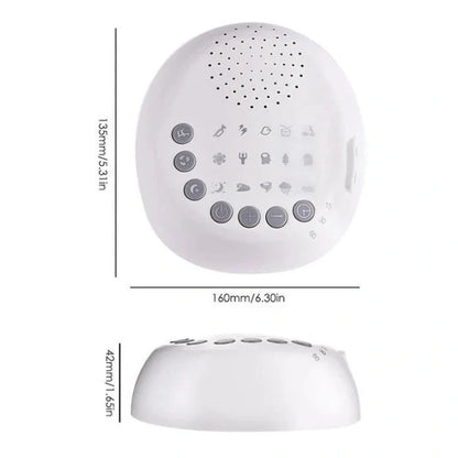 White noise machine for baby sleep with 9 sound options