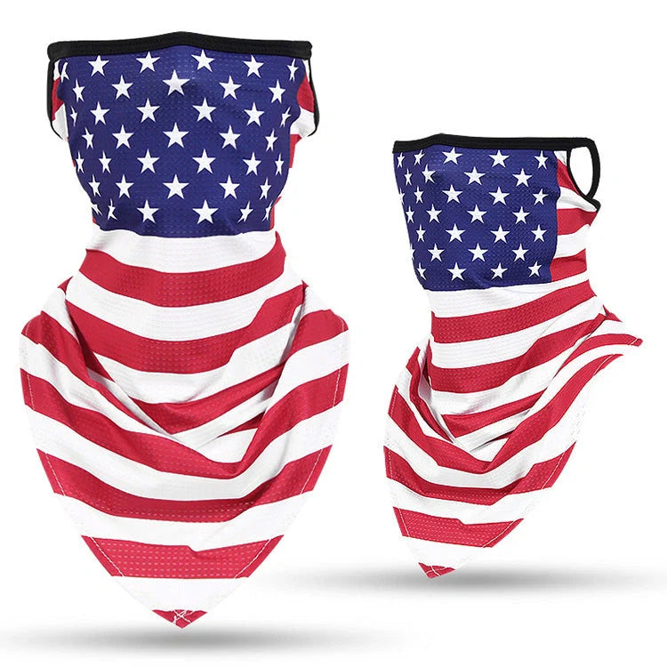 Breathable face guard thin tubular ring scarf in various colours for sun protection