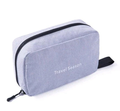 Versatile Travel Organizer: Portable Hanging Makeup Bag with Ample Storage Pockets for Essentials