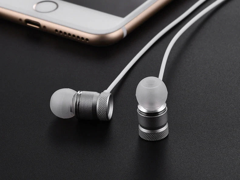 Eco-friendly in-ear headphones with TPE material, 10mm horn diameter