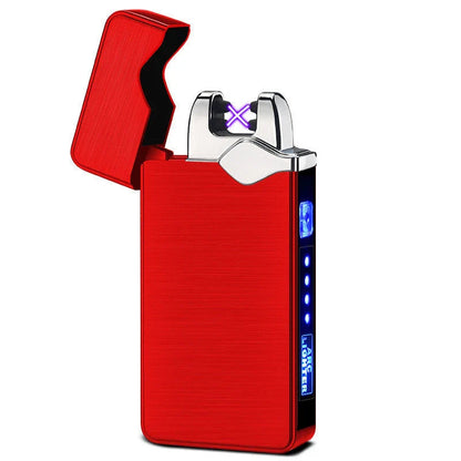 Fingerprint-Activated Lighter in Various Color Options with Stylish Ice Plating Finish