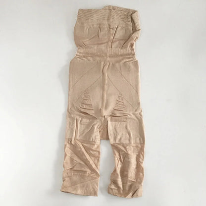Seamless high waist shapewear short in nude and black for tummy control