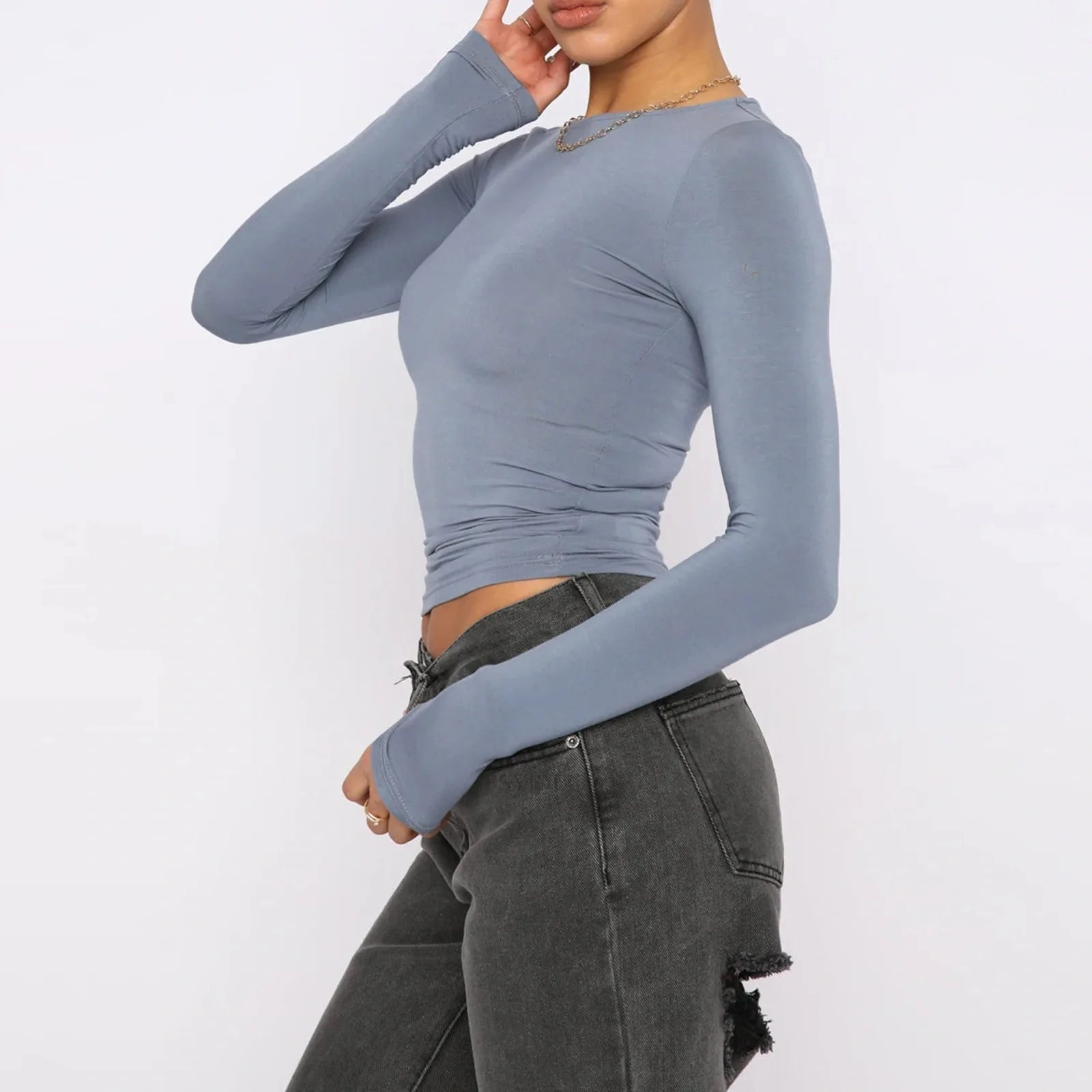 Stylish women's polyester pullover tops in a variety of colours and sizes