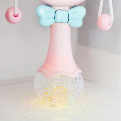 Colourful teething rattle toys featuring vibrant animal designs to captivate and soothe babies