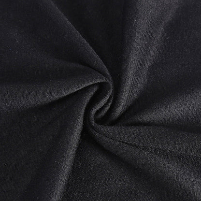 Stylish infinity scarf with hidden pocket in black, grey, and white