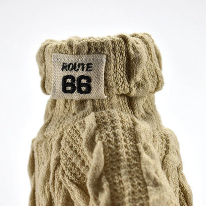 Dog wearing a warm acrylic turtleneck sweater in various colours, suitable for small to medium breeds.