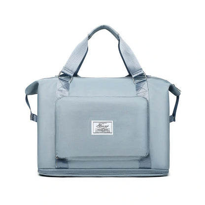 Folding travel bag for women in various colours, lightweight and durable Oxford cloth