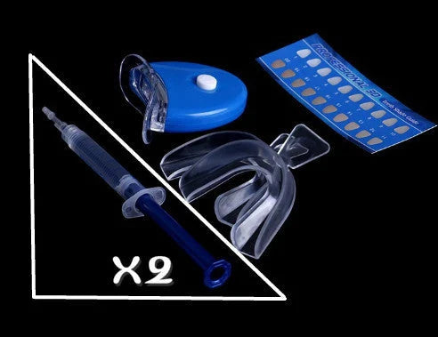 Premium teeth whitening kit with LED light for a dazzling, radiant smile