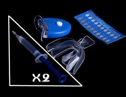 Premium teeth whitening kit with LED light for a dazzling, radiant smile