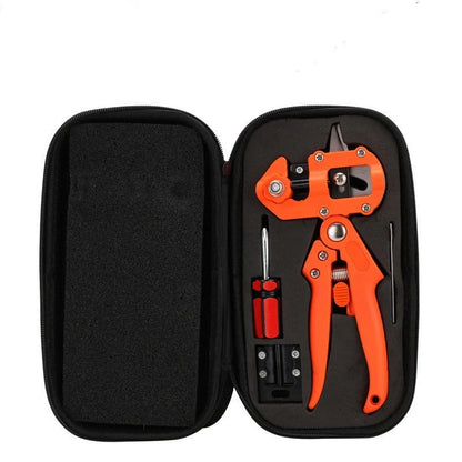 Tool steel grafting pruning shears for precise branch shaping