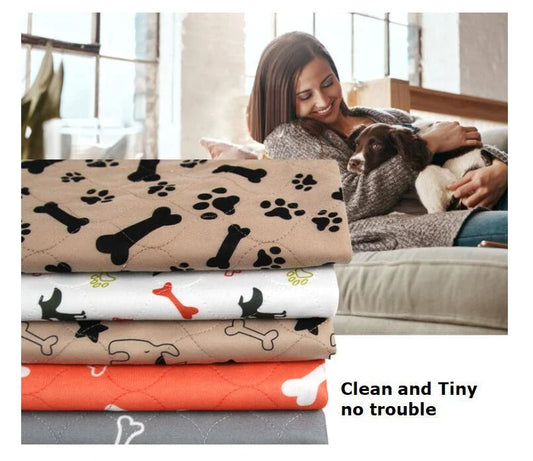 Highly absorbent and waterproof pet pads made with premium materials for convenient cleanup and pet comfort