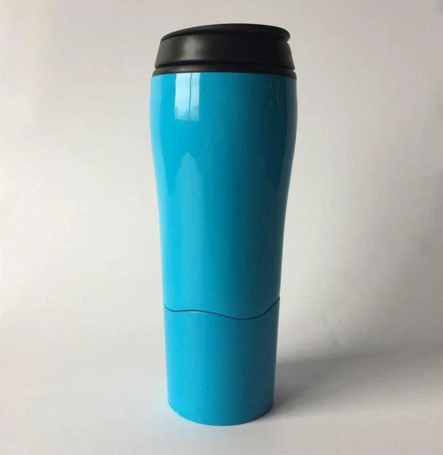 Premium spill-proof suction cup water bottle with anti-slip grip, available in multiple colors