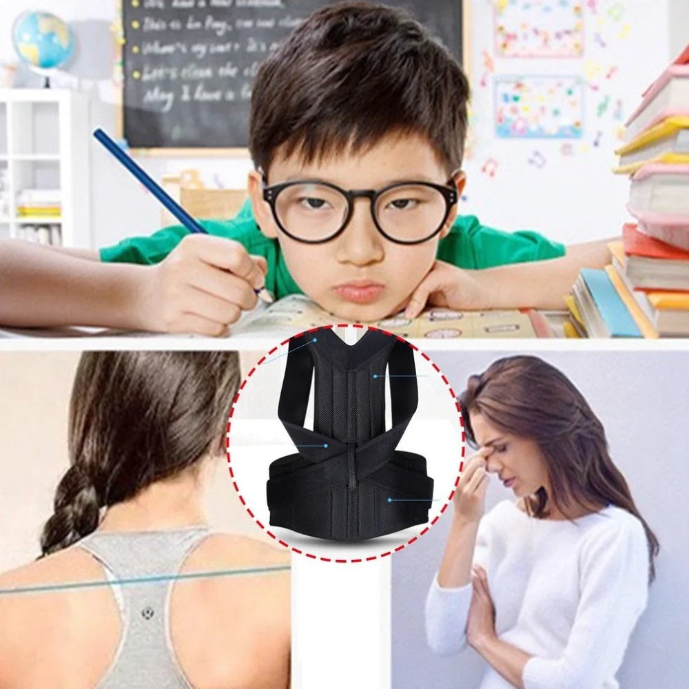 Spine Bending Posture Corrector with nano-carbon titanium keel for improved posture
